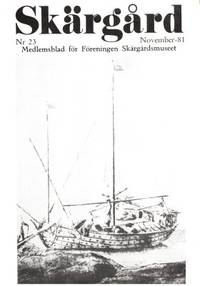 Skärgård. Nr 23. November-81. Medlemsblad för…