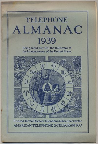 Telephone Almanac 1939