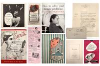 Women's Hair and Beauty Product Advertising, 1929-c.1955