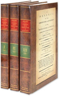A Defence of the Constitutions of Government of the United States.. by John Adams - Hardcover - 2001 - from The Lawbook Exchange Ltd (SKU: 31959)