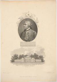 image of "Sir John Hill, M. D. Knight of the Polar Star. First Superintendant of the Royal Gardens at Kew". Engraved portrait