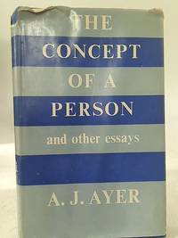 Concept of a Person by A. J. Ayer - 1963