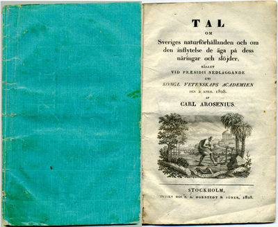 Tal om Sveriges naturförhållanden och om den…