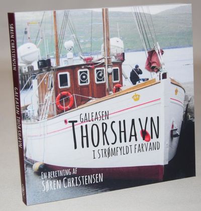 Galeasen Thorshavn i strømfyldt farvand.