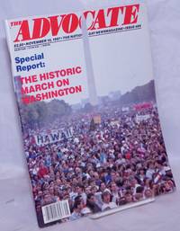 image of The Advocate: gay newsmagazine; #485, November 10, 1987: Special Report: the historic March on Washington