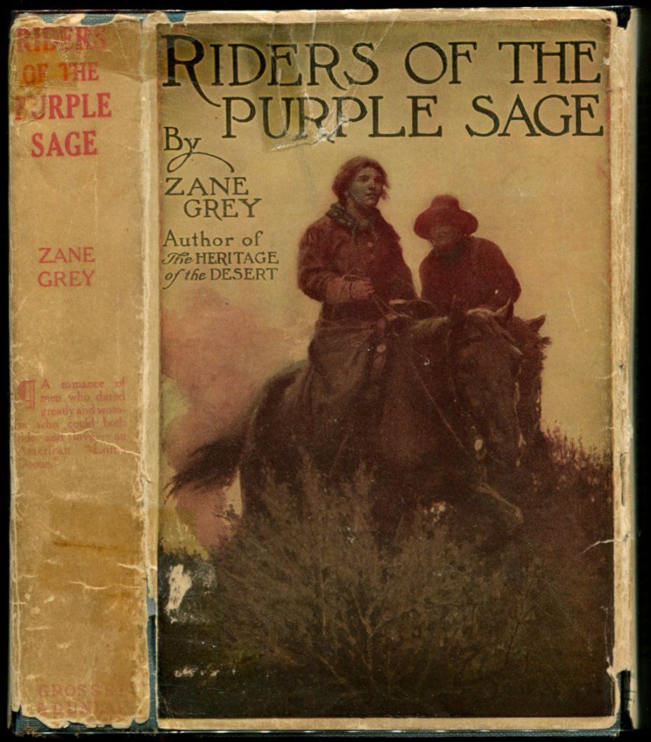 Riders Of The Purple Sage By Grey Zane Before 1918 - 