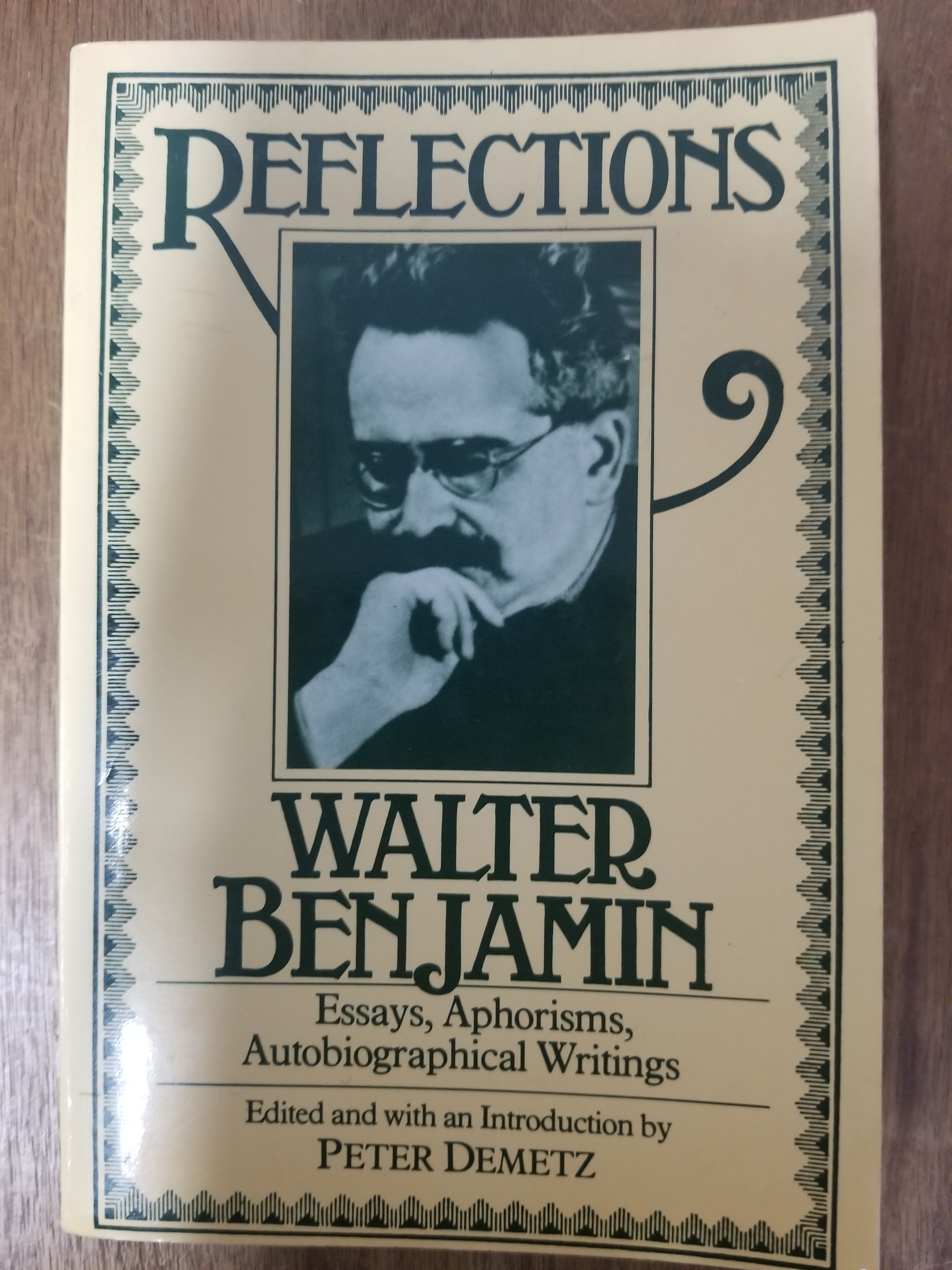 Reflections: Essays, Aphorisms, Autobiographical Writings by
