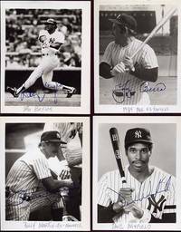 Signed Photos of the 1983-1984 New York Yankees Baseball Team