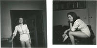 Eight original photographs of a young Brigitte Bardot, three with Roger Vadim, circa early 1950s