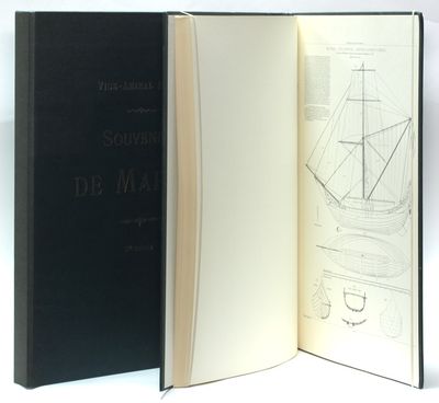 Souvenirs de Marine. Collection de plans ou dessins de navires et de bateaux anciens ou modernes existants ou disparus. Avec les éléments numériques nécessaires a leur construction. I-II. (photo 2)