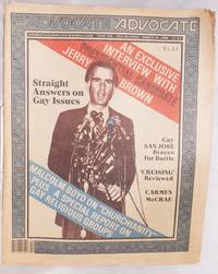 The Advocate: America&#039;s leading gay newsmagazine; #288, March 20, 1980 in two sections by McQueen, Robert I., editor, Jerry Brown, Carmen McRae, Malcolm Boyd, et al - 1980