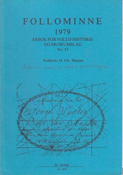 Follominne 1979. Redaktør: H. Chr. Mamen.