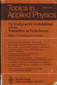 cover of Hydrodynamic Instabilities and the Transition to Turbulence (Topics in Applied Physics)