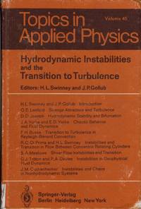 Hydrodynamic Instabilities and the Transition to Turbulence (Topics in  Applied Physics)