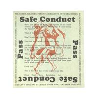 SAFE CONDUCT PASS by [Counterculture] - 1967