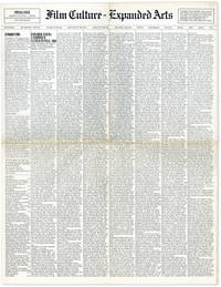 image of Film Culture - Expanded Arts. Special Issue Number Forty-Three (Winter 1966)