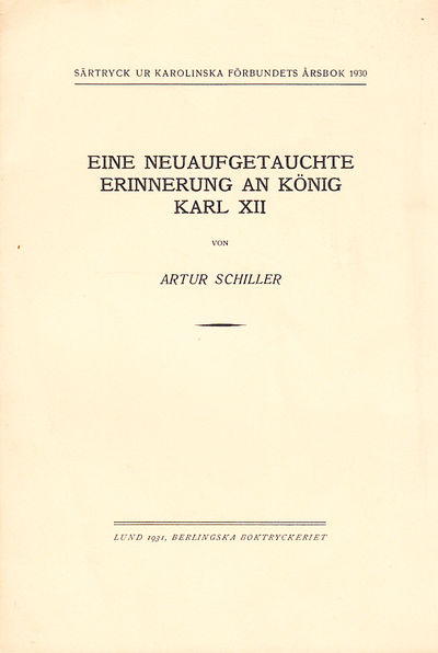 Eine neuaufgetauchte Erinnerung an König Karl…