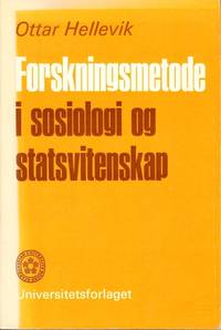 Forskningsmetode i sosiologi og statsvitenskap.
