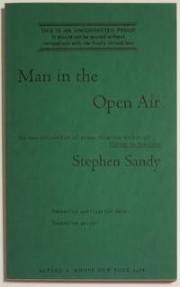 MAN IN THE OPEN AIR by Sandy, Stephen - 1988