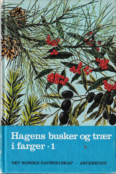 Hagens busker og trær i farger 1. Bartrær.…