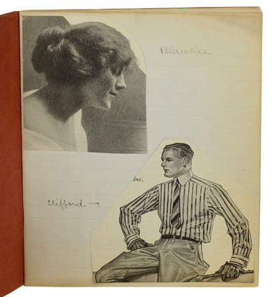 Blanche" (Anonymous handmade manuscript of cut-outs of magazine illustrations, loosely narrated)