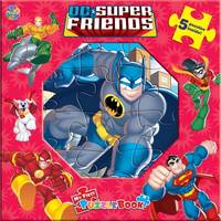 D C Puzzle Book DC Super Friends 5 Puzzles - 