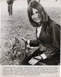 Mame (Original photograph of Theadora Van Runkle and her pet fox on the set of the 1974 film)