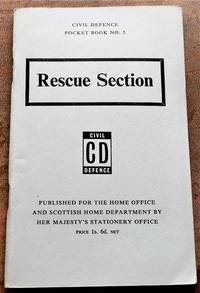 image of CIVIL DEFENCE POCKET BOOK No.5 Rescue Section