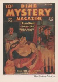 cover of Cromo E001944: Cards. Women in Terror nº 1 Dime Mistery Magazine