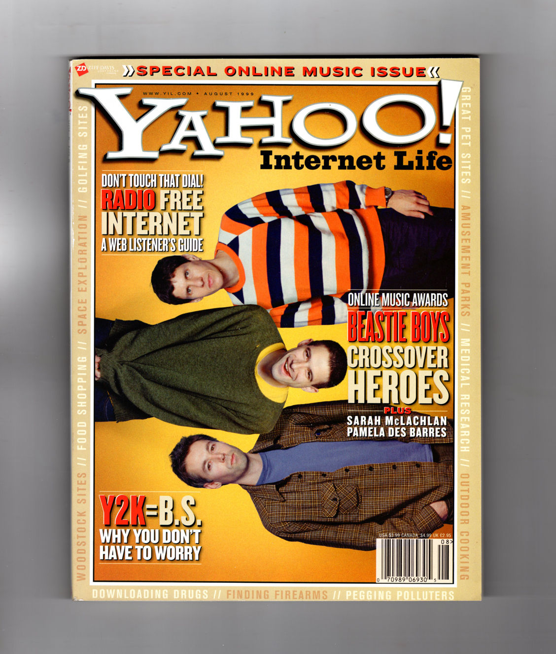 Yahoo! Internet Life Magazine August, Computer History - Main Image