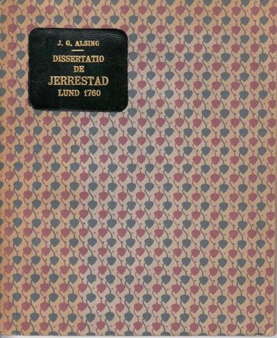 Dissertatio historico de territorio, Jerrestad. .…