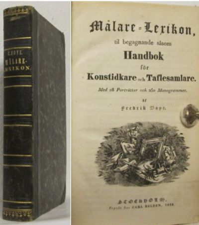 Målare-Lexikon, til begagnande såsom Handbok för…