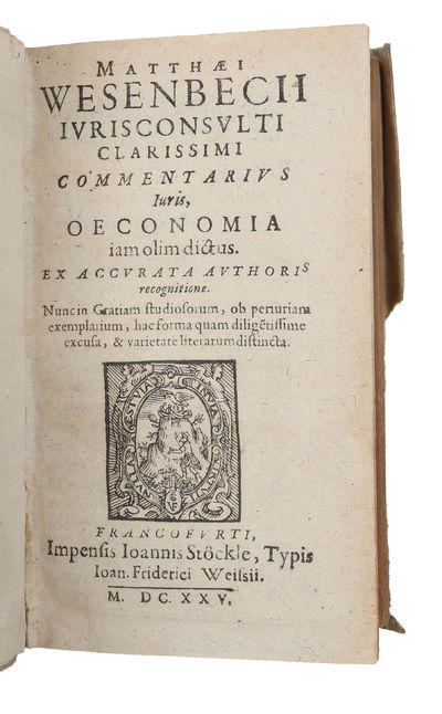 Iurisconsulti Clarissimi Commentarius Iuris,…