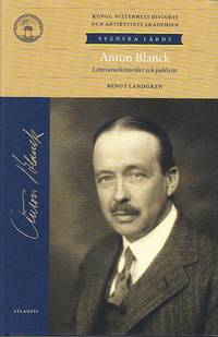 Anton Black. Litteraturhistoriker och publicist.