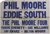 [Large Poster Promoting Phil Moore and Others]
