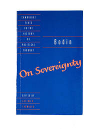 On Sovereignty: Four Chapters from the Six Books of the Commonwealth