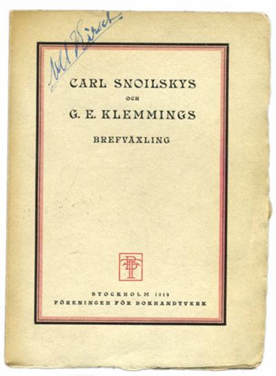 Brefväxling.