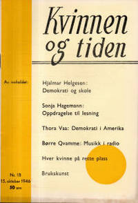 Kvinnen og tiden. Nr.18 15.oktober 1946