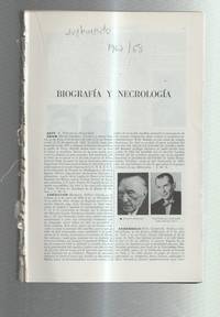 cover of Espasa: Biografia y Necrologia, publicadas en suplemento anual 1967/1968