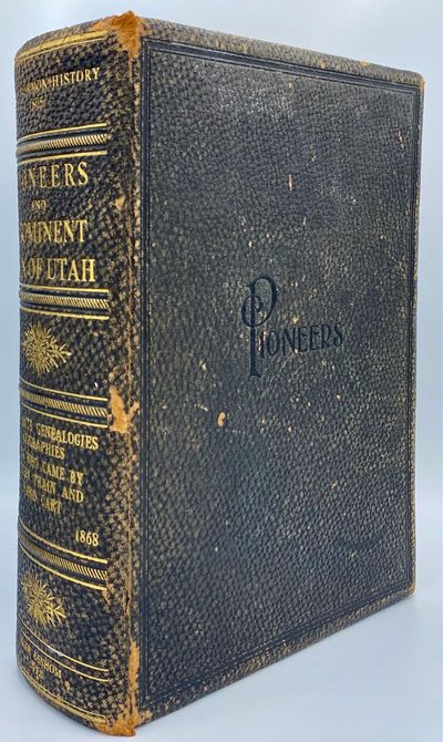 Pioneers and Prominent Men of Utah, Comprising Photographs, Genealogies, Biographies. Pioneers are those men and women who came to Utah by wagon, hand cart or afoot, between July 24, 1847, and December 30, 1868, before the railroad. Prominent men are stake presidents, ward bishops, governors, members of the bench, etc., who came to Utah after the coming of the railroad. The early history of the Church of Jesus Christ of Latter-day Saints