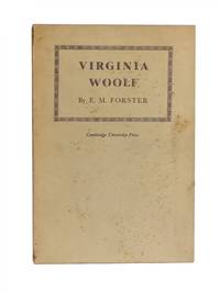 Virginia Woolf; The Rede Lecture 1941 by FORSTER, E.M - 1942