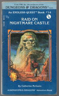 cover of 1983 1st of Dungeons & Dragons Endless Quest #14 Raid on Nightmare Castle