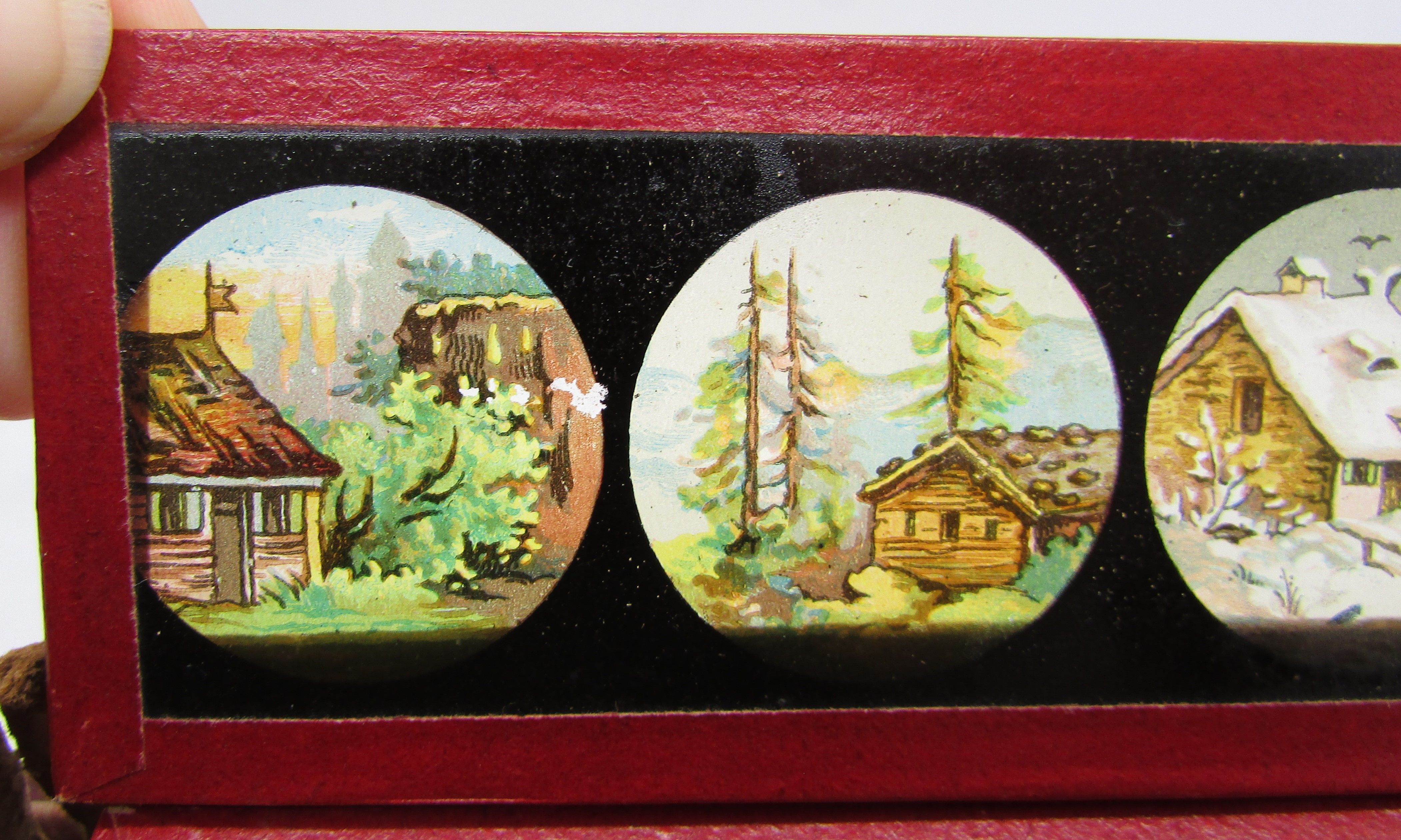 A colourful collection of 20 'magic lantern' slides | Biblio