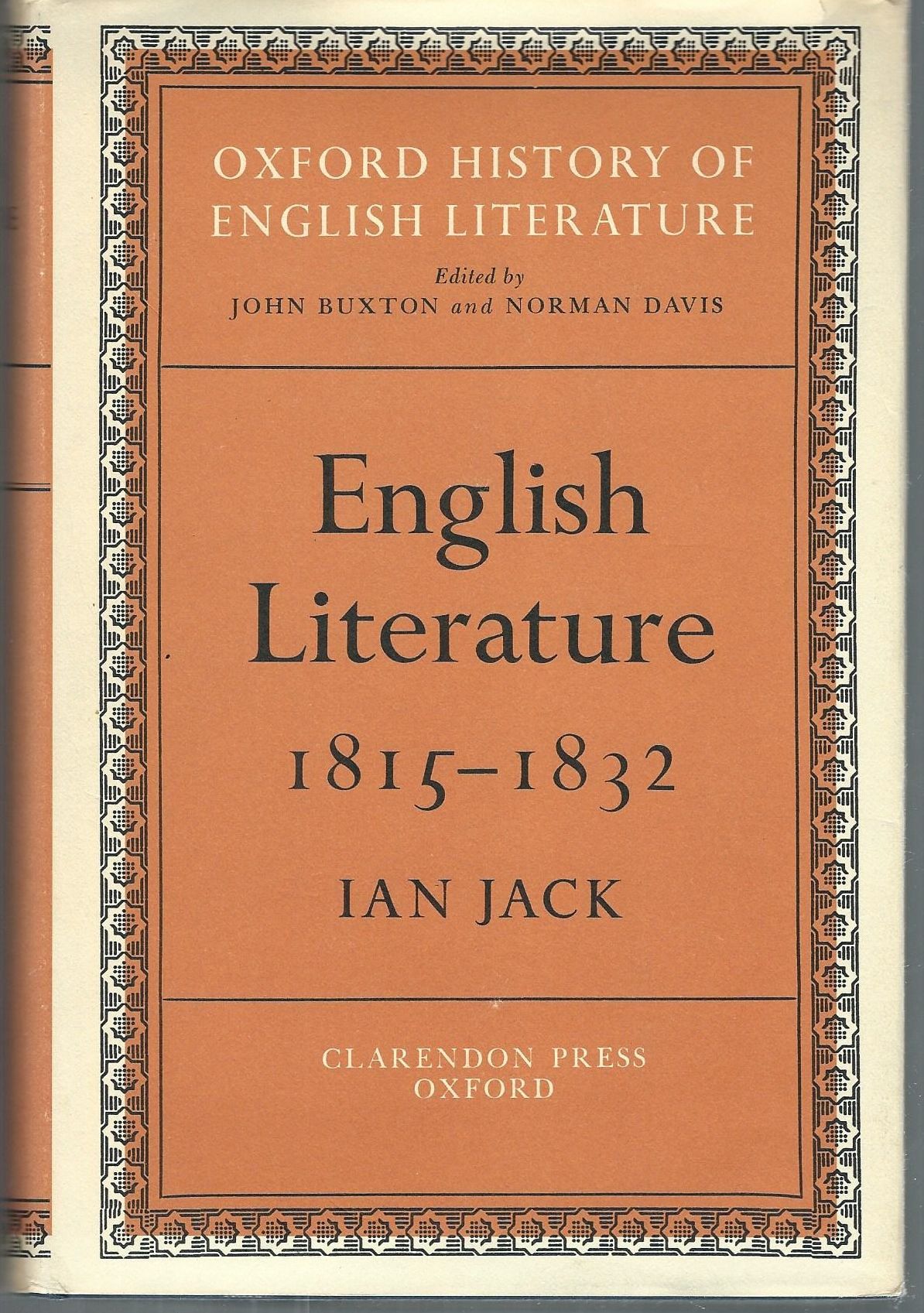 The Novel English Literature The Cambridge History Of The English 