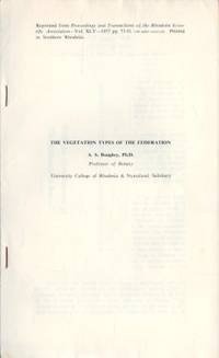 The Vegetation Types of the Federation.