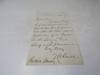 Letter from T.B. Reed on House of Representatives Stationary. March 7, 1889