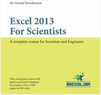 Excel 2013 for Scientists