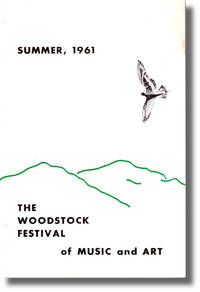 Woodstock Festival of Music and Art Summer, 1961 Program Guide