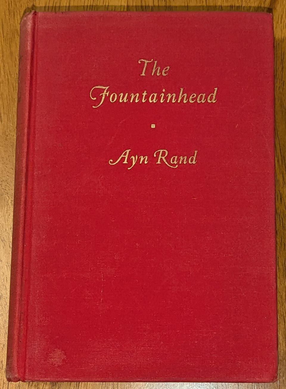 The Fountainhead by Ayn Rand | Hardback | 1943 | Bobbs-Merrill Company |  Biblio AU
