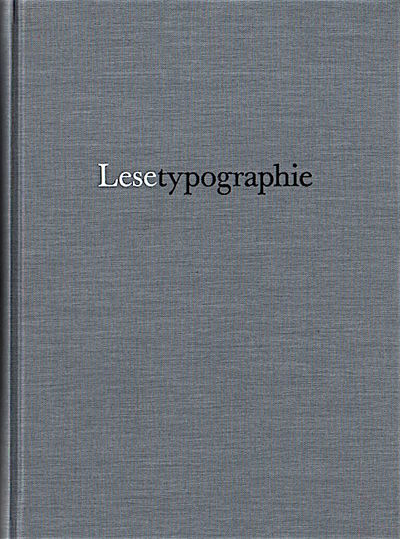 Lesetypografie